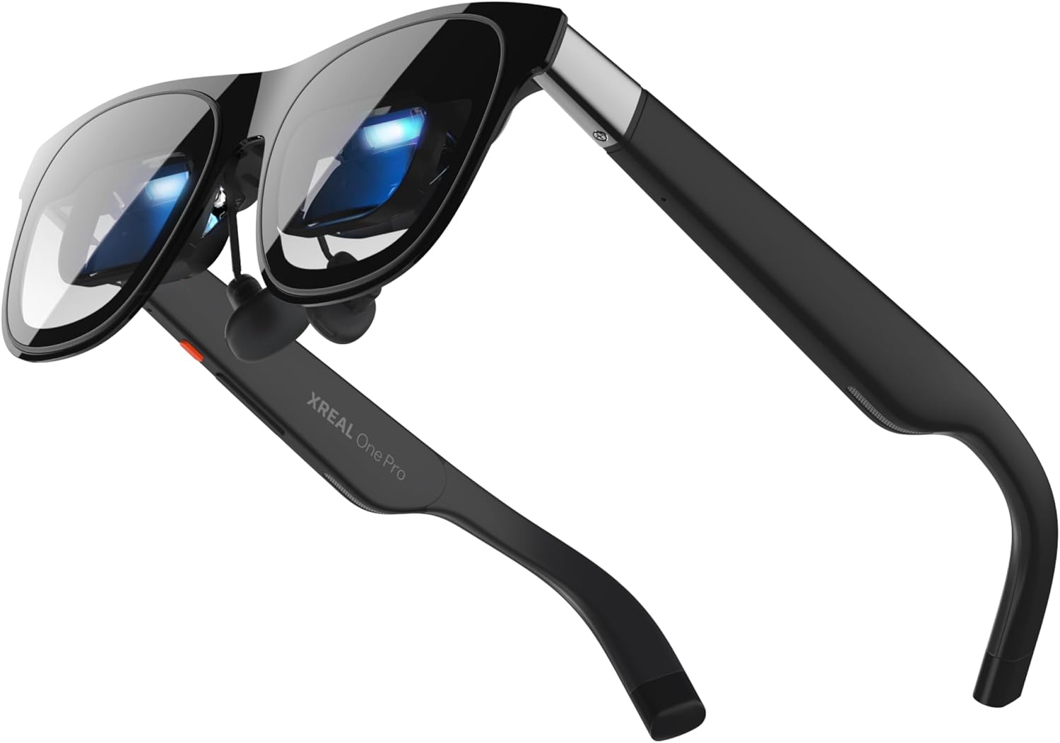 XREAL One Pro AR Glasses with X1 Chip, Native 3 DoF, X-Prism Optics, Real 3D, 57°FOV 171″ 120Hz FHD Display, XR Glasses for iPhone 17/16, Steam Deck, ROG, Mac, PC, Android & iOS L (IPD 66-75mm)