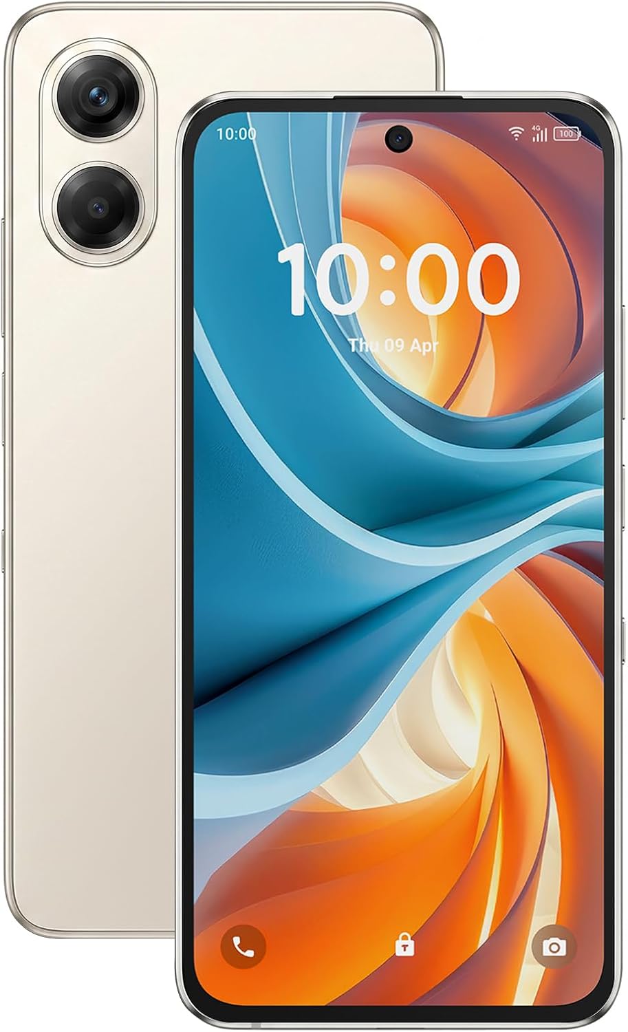 TCL NXTPAPER 70 Pro Cell Phone, Android Phone Unlocked, 128GB Storage, 6.9″ FHD+ 120Hz NXTPAPER 4.0 Display, 24GB RAM (8GB+16GB), AI Tools, 50MP Camera, Large Battery, 5G WiFi 6E, IP68, Nebula Gold
