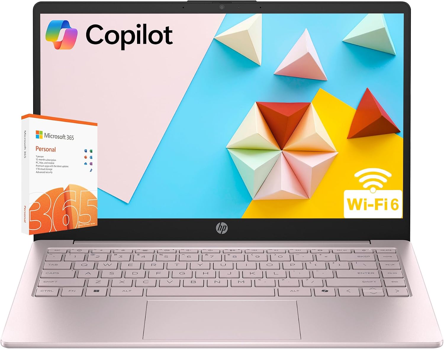 HP 2026 Ultrabook Laptop for Students & Home, Microsoft Office 365 with Copliot AI, 8GB RAM, 256GB SSD + 128GB eMMC Storage, Quad-Cores Intel Processor, Win 11,Long battery life (Renewed)