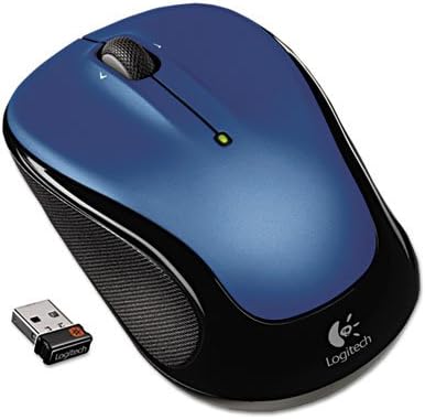 A better mix of precision and comfort with scrolling designed for Web use. – LOGITECH, INC. M325 Wireless Mouse, Right/Left, Blue