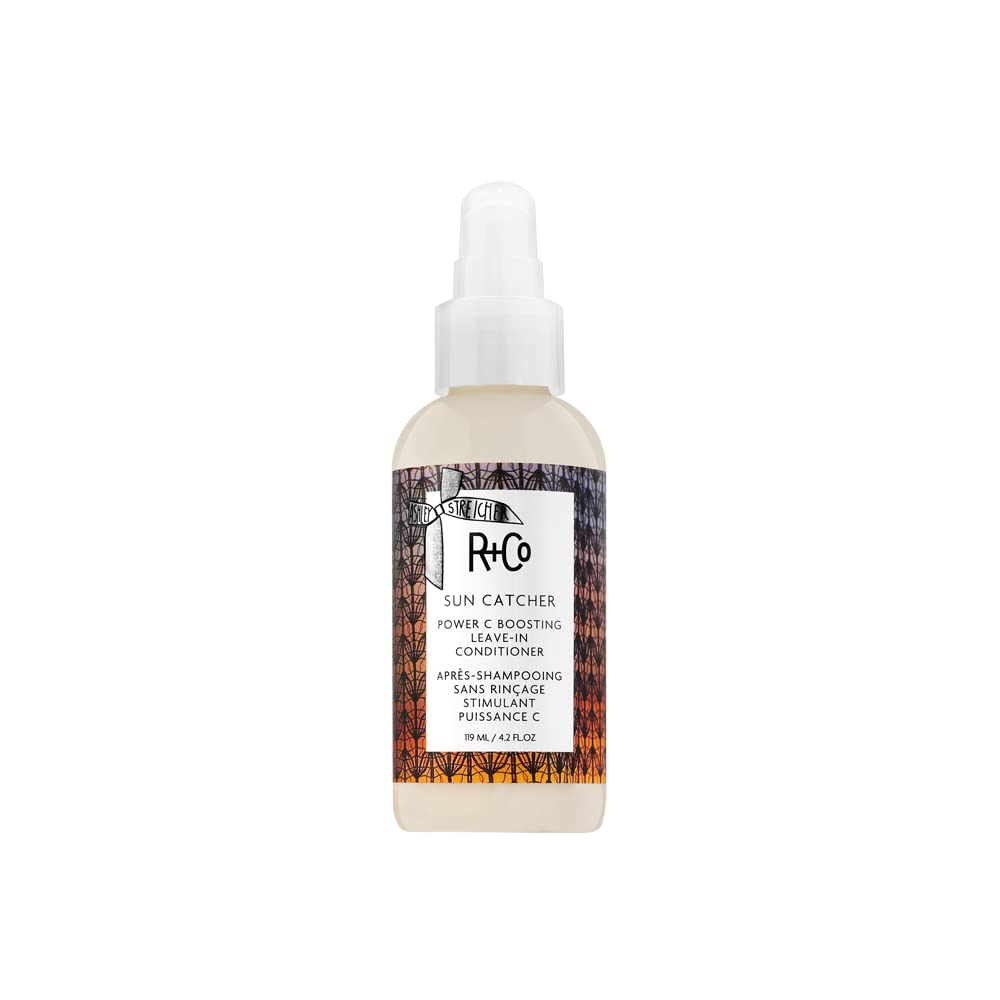 R+Co SUN CATCHER Vitamin C Leave-In Conditioner – Hydrating & Detangling Hair Treatment, Adds Shine & Protects Hair, All Hair Types