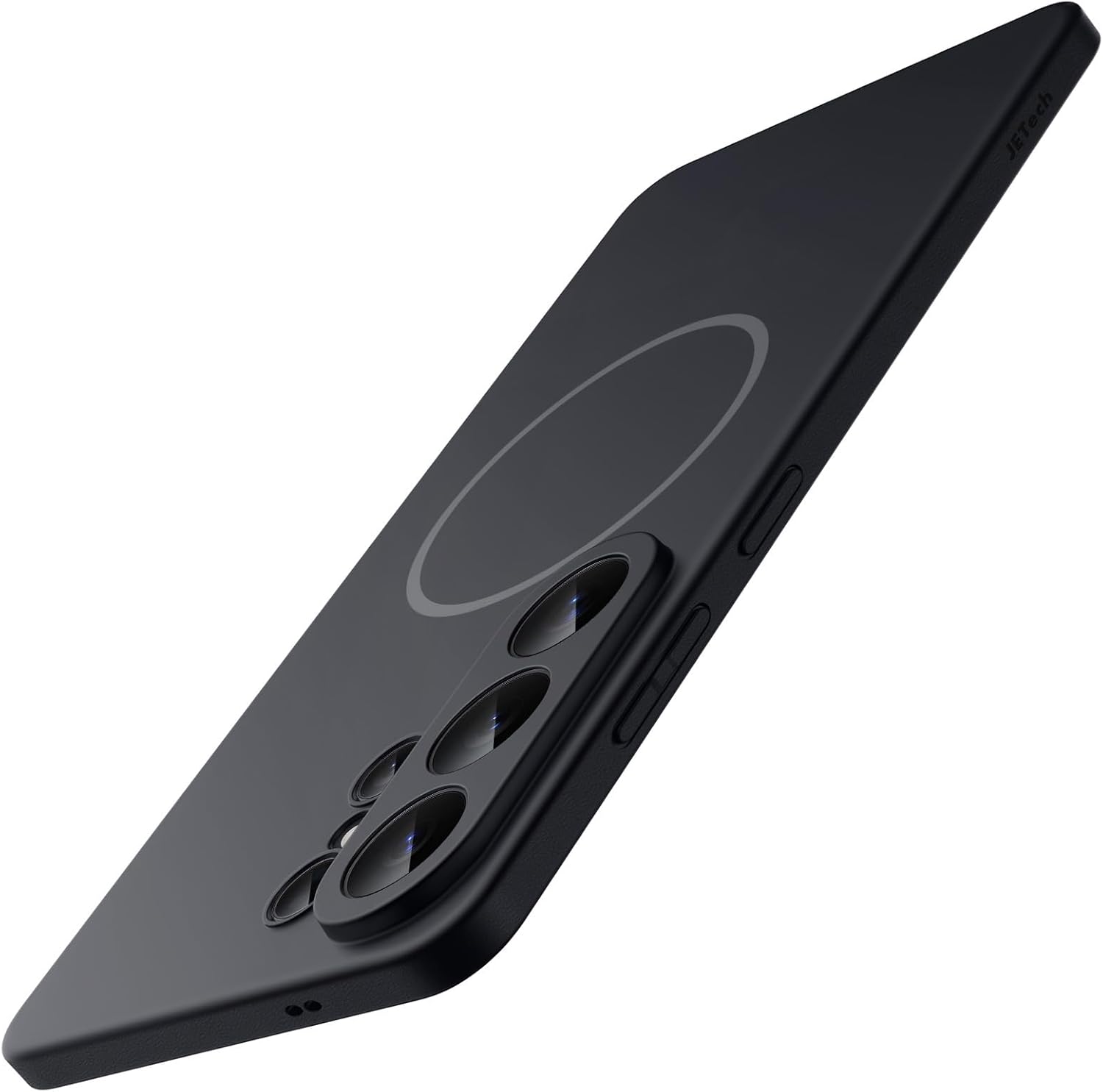 JETech Magnetic Slim Case for Samsung Galaxy S26 Ultra, Compatible with MagSafe, Anti-Slip Grip & Full Camera Lens Protection, Ultra-Thin Lightweight Matte Finish Phone Cover (Black)