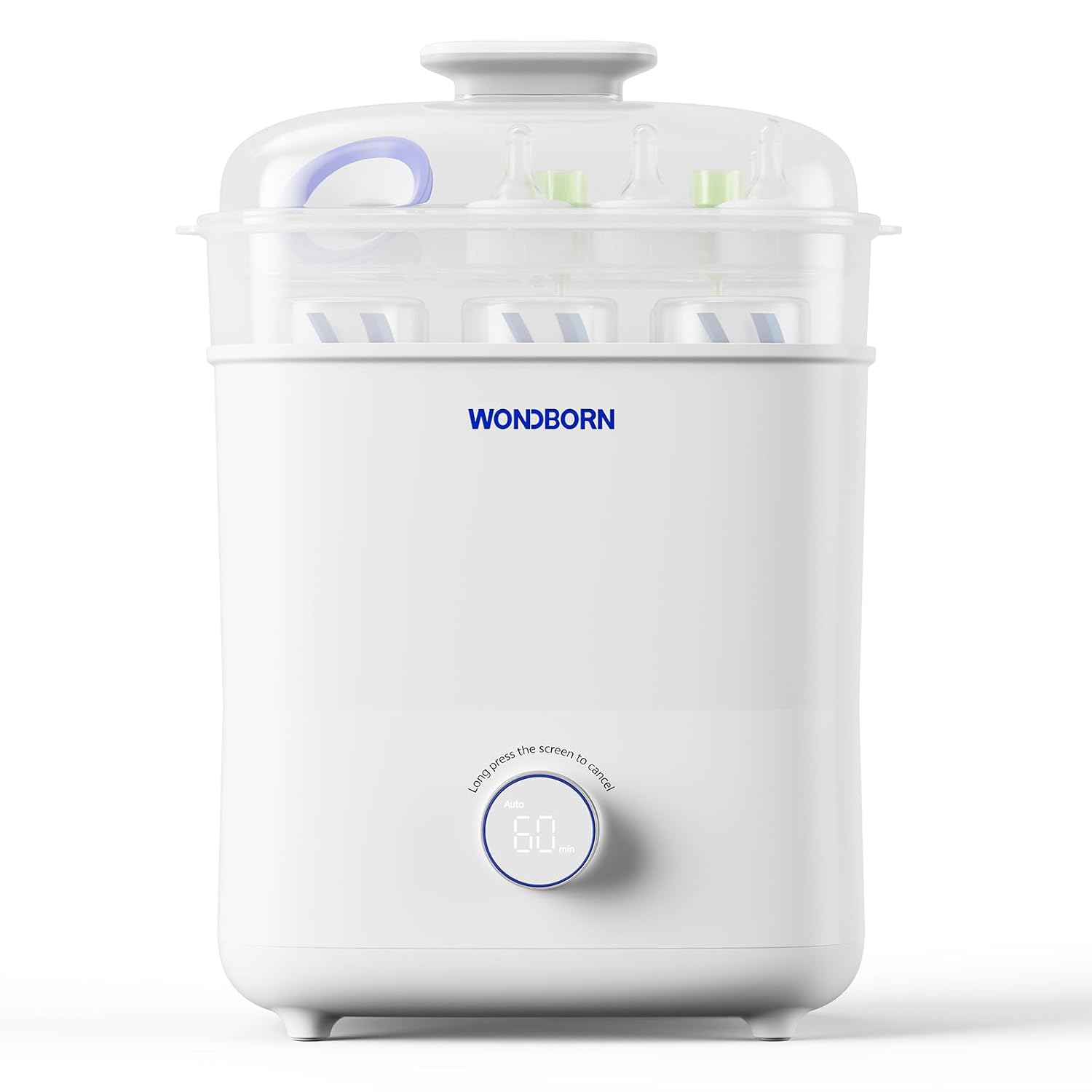 Bottle Sterilizer and Dryer, 99.999% Deep Sterilization, 6-min Rapid Disinfection, Up to 12 Bottles, HEPA Filter, All-in-One for Baby Bottles, Breast Pump Parts & Newborn Essentials