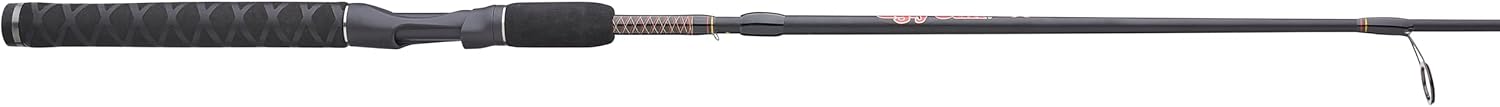 Ugly Stik 6’6” GX2 Spinning Rod, Three Piece Spinning Rod, 6-15lb Line Rating, Medium Rod Power, Moderate Fast Action, 1/8-5/8 oz. Lure Rating