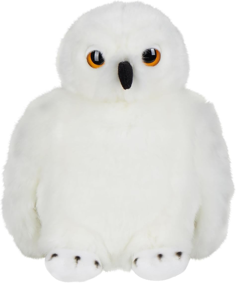 Harry Potter Hedwig Soft Toy – Medium 8″ Plush Toy Owl – Collectible – White Snowy Owl with Yellow Eyes & Black Beak – Stuffed Animal Gift for Fans, Kids & Collectors