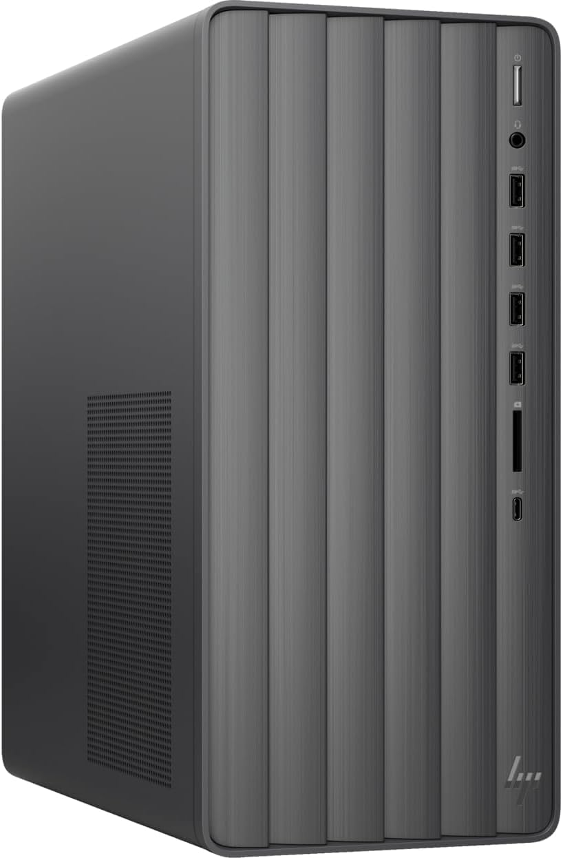 HP Envy Desktop PC 4TB SSD 64GB RAM Win 11 Pro (Intel Core 14th Generation i9-14900KS Processor – 3.20GHz Turbo Boost to 6.20GHz, NVIDIA GeForce RTX 8GB GDDR6) Business Computer