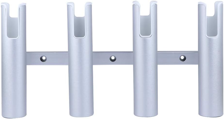 Aluminium Wall-Mounted Fishing Rod Holder for Boat, Garage & Marine – Holds Rods & Poles
