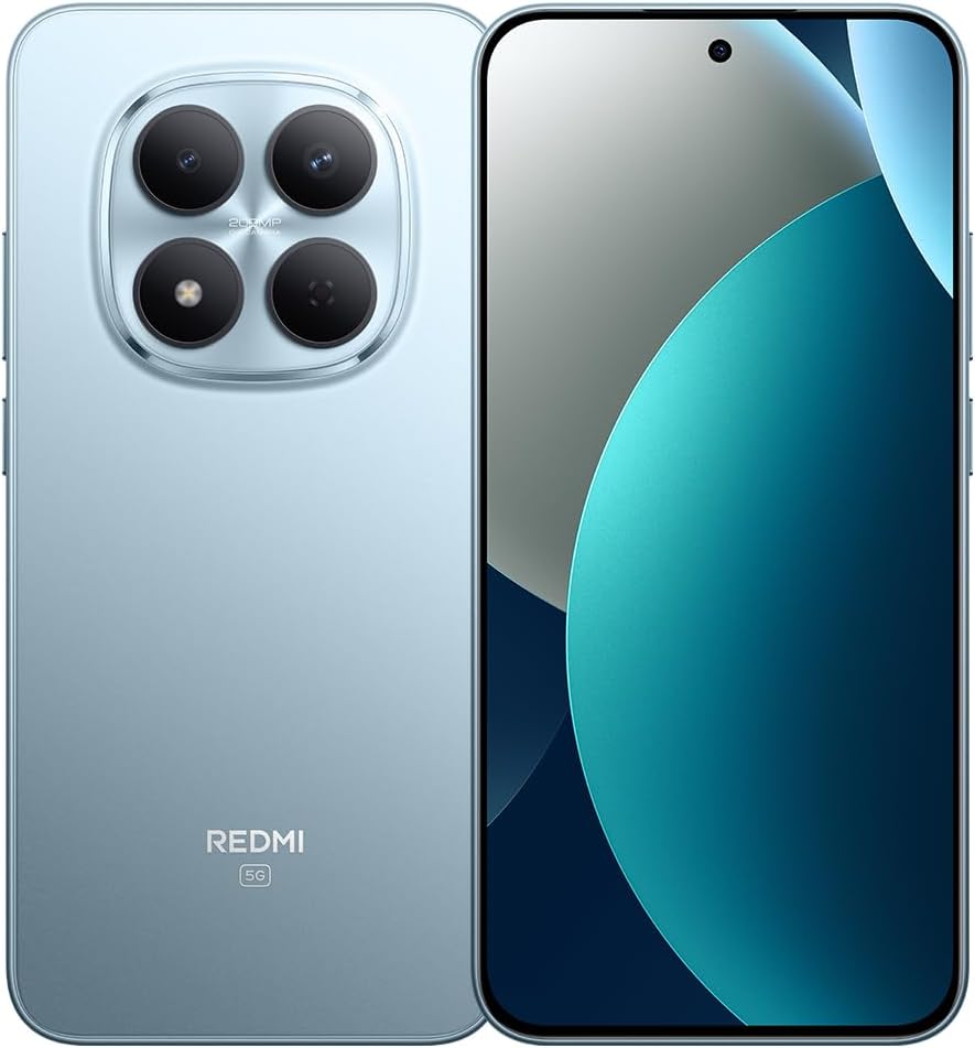 XIAOMI Redmi Note 15 Pro 5G Ai (Compatible with Tmobile Mint Tello & Global) (256GB + 8GB) NFC 6.83″ 120Hz 200MP Pro AI Camera Model 25080RABDG Unlocked Dual Sim Liberado (Black)