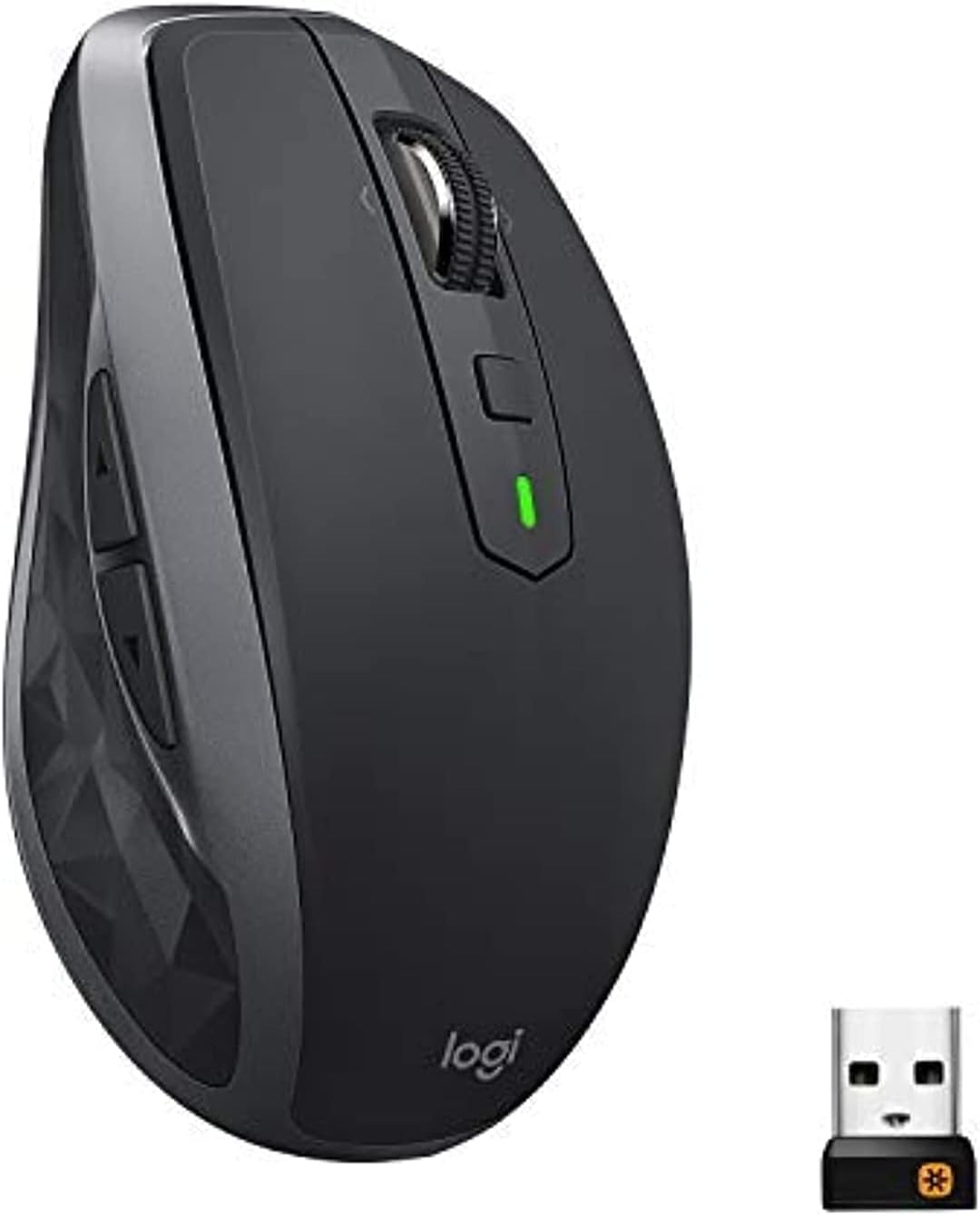 logitech – MX Anywhere 2S Wireless Laser Mouse – Black