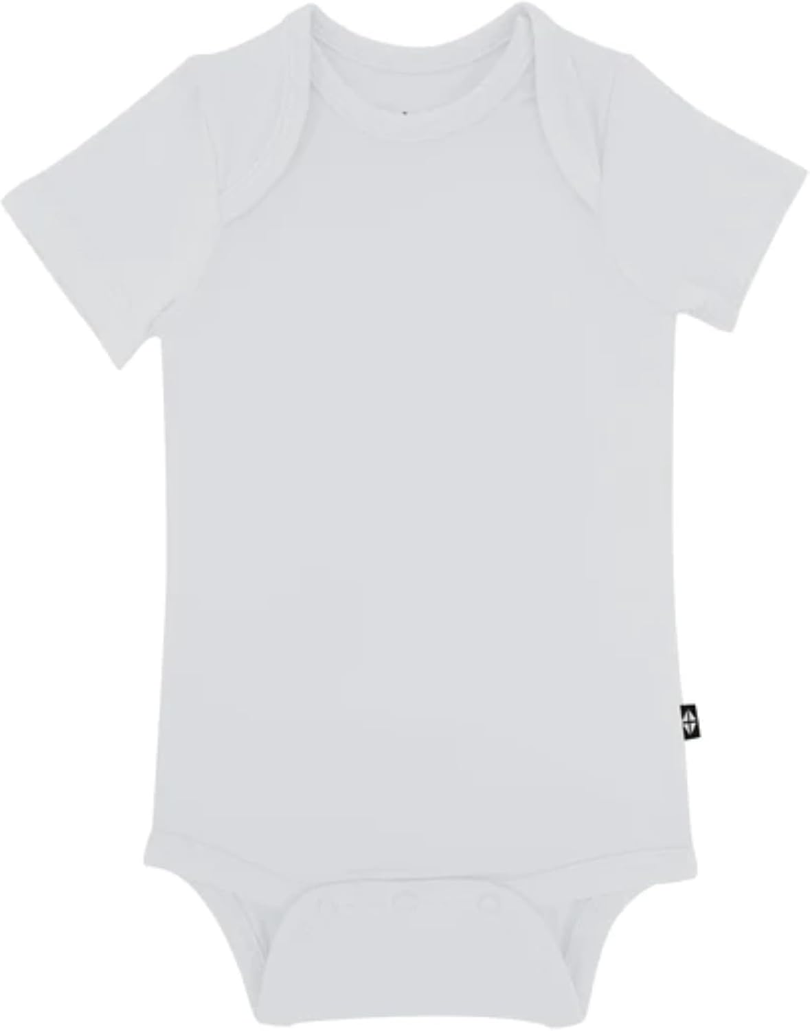KYTE BABY Short Sleeve Baby Bodysuit, Buttery Soft Rayon Made From Bamboo, Wardrobe Essential For Newborn and Baby