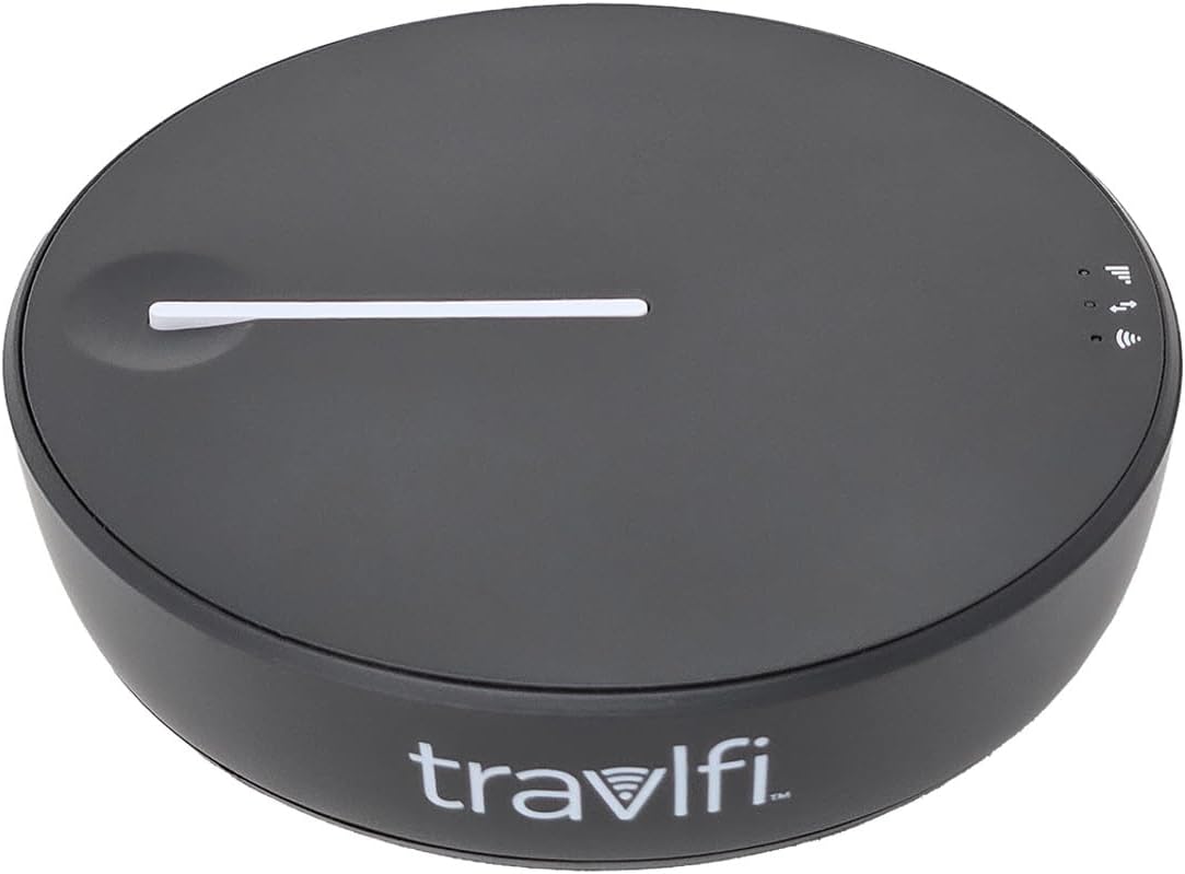 TravlFi JourneyGo LTE RV WiFi Hotspot | RV Internet with Multiple Networks, Pay As You Go and No Contracts | Portable Internet for Travel, Motorhomes and Campers