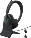 Yealink BH74 AI ANC Wireless Headset with Mic for Work with Charging Dock | 6 Hybrid ANC Mic for Clear Call,Bluetooth Headphone for Open Office WFH,Mute Button&32H Battery Life,Teams Certified,USB C/A