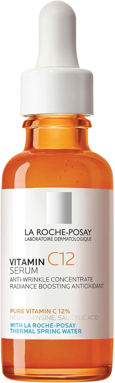 Pure Vitamin C Serum for Face with Hyaluronic Acid & Salicylic Acid, Hydrating & Brightening Serum