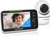 HelloBaby No WiFi Baby Monitor 5″ Screen 30-Hour Battery Pan-Tilt-Zoom Video Upgrade with Camera and Audio, Night Vision, VOX, 2-Way Talk, 8 Lullabies and 1000ft Range, HB6550