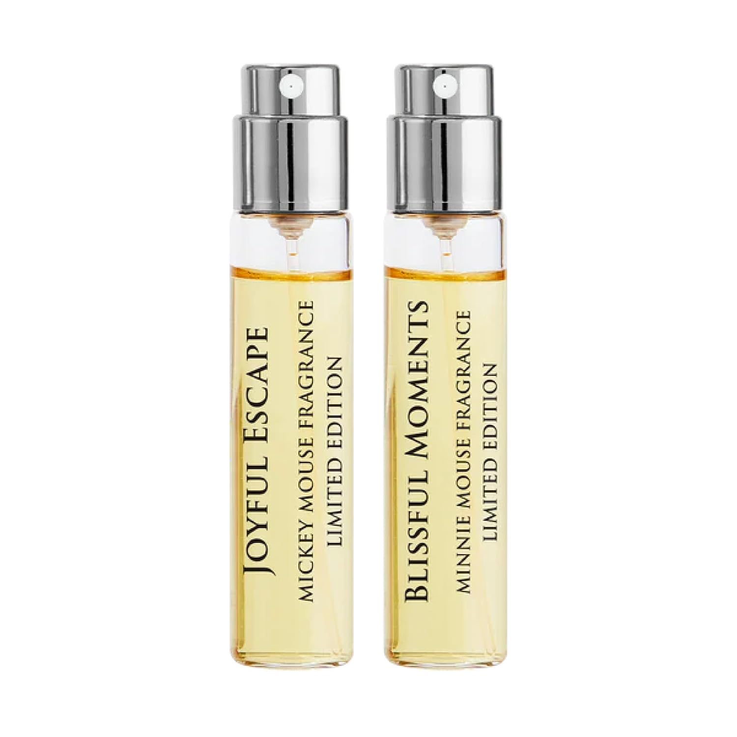 House of Sillage Mickey & Friends Travel Spray Refill Duo | Disney × House of Sillage – Enamelled Case with 2 × 8ml Refills (Joyful Escape + Blissful Moments)