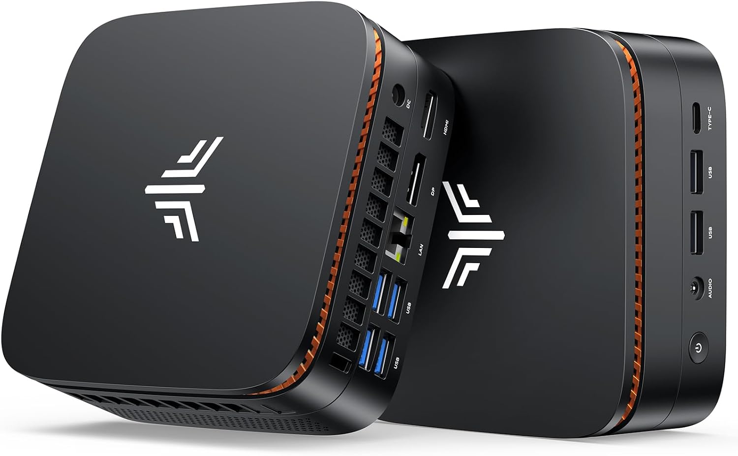 KAMRUI Mini PC, P1 Win 11-Pro AMD Ryzen Embedded R2544 (Beat 3500U/3200U/N150/i3 10110U, Up to 3.7 GHz), 8GB DDR4 RAM 256GB M.2 SSD, Mini Computer Dual 4K/HTPC/Ethernet/WiFi/BT Business/Office/Home