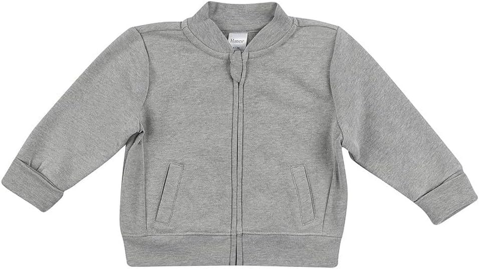 Hanes baby-girls Ultimate Baby Zippin Fleece JacketSweatshirt