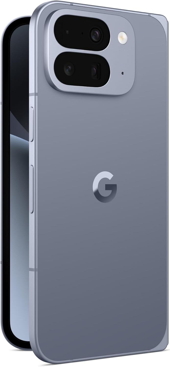 Google Pixel 10 Pro Fold – Unlocked Android Smartphone with Gemini, Your AI Assistant – Advanced Triple Rear Camera System – 24+ Hour Battery – Foldable Display – Hands-Free Video – Moonstone – 256 GB