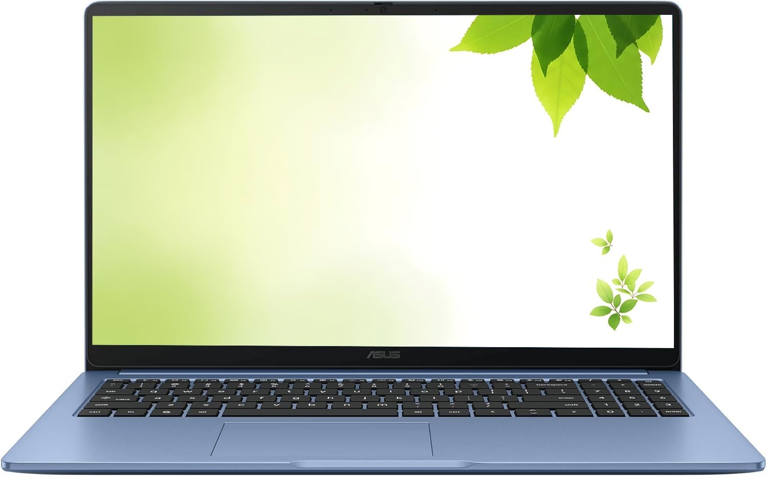 ASUS 2026 15″ FHD IPS Chromebook, Intel Processor Up to 2.80GHz, 4GB DDR4, 128GB Storage, HDMI, Super-Fast WiFi, Chrome OS, Pastel Blue, Renewed