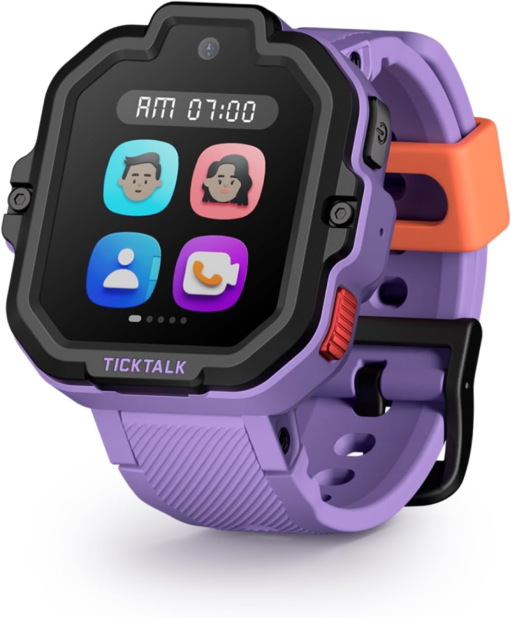 TickTalk5 Kids Smart Watch with GPS Tracker, Calls, Texts and SOS Ages 3-12 | Kids Smartwatch with HD Calling, SMS, GPS Tracking, Parental Controls, Music & Wellness