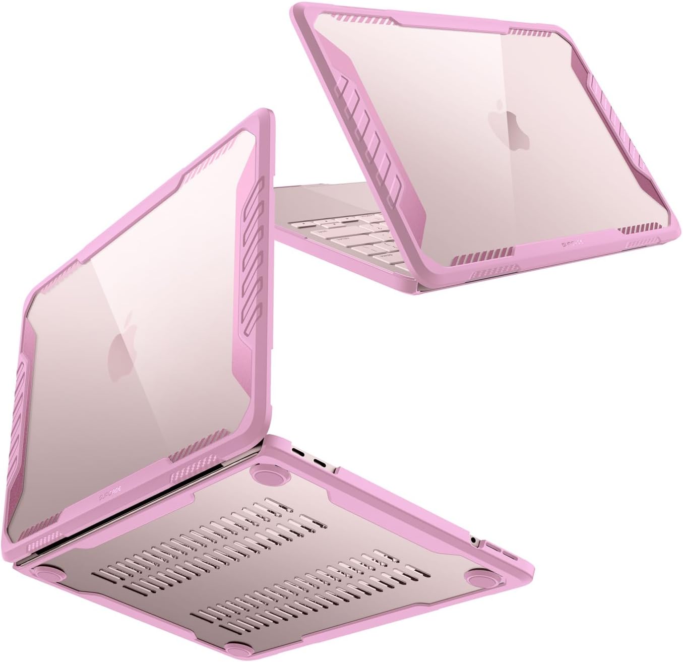 SUPCASE for MacBook Neo Case 13 Inch 2026 (Unicorn Beetle), Model A3404 (A18 Pro Chip) Heavy Duty Rugged Military-Grade Protection Anti-Scratch Hard Shell Protective Cover for MacBook Neo 13″, Blush