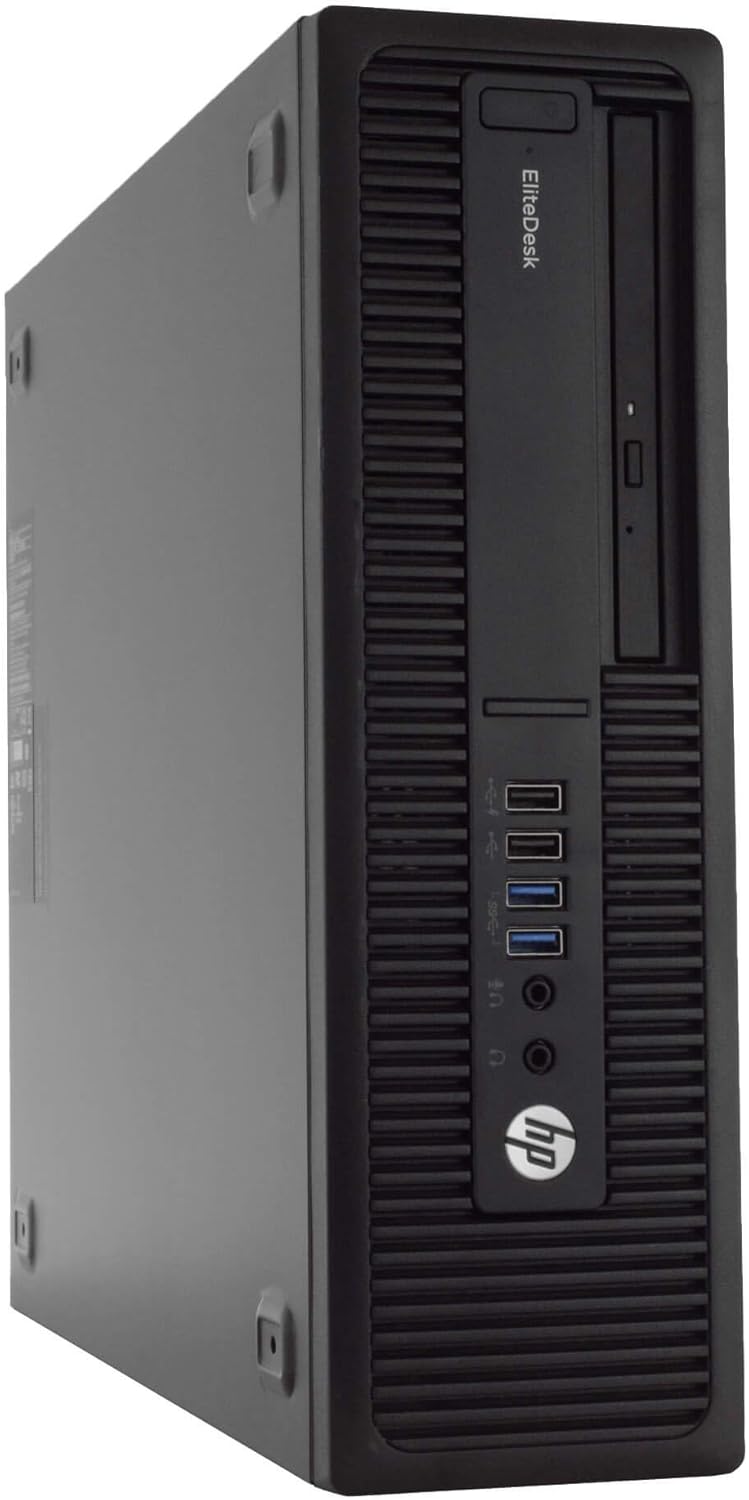 HP EliteDesk 800 G2 Business Desktop, Intel Core i7 6700 3.4Ghz, 32GB DDR4 RAM, 1TB SSD Solid State Drive, Windows 11 Pro (Renewed)
