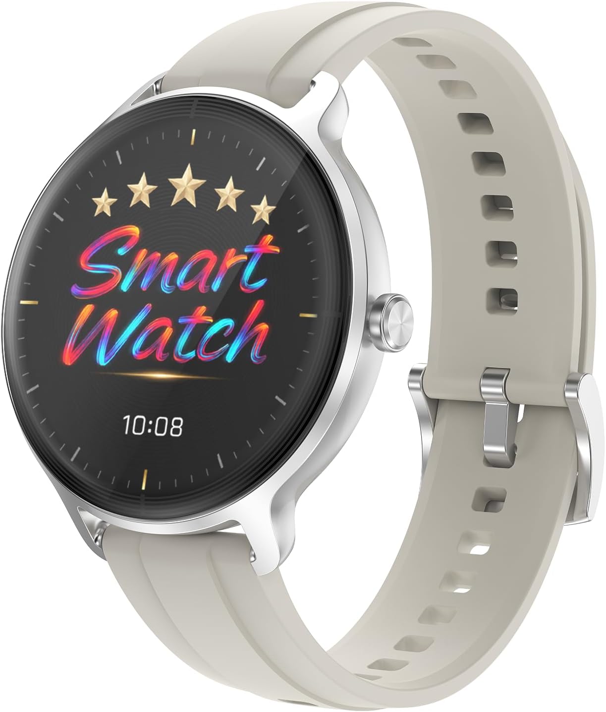 Smart Watch for Women, 36.7g Lightweight Fitness Tracker with Bluetooth Calls & AI Voice, IP68 Waterproof Heart Rate/SpO2/Period Tracker, 100+ Sports Modes Android/iPhone