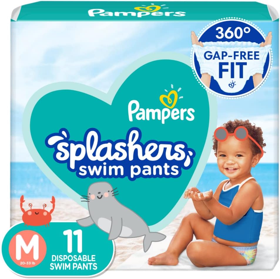 pampers splashers swim diapers medium 11 ct