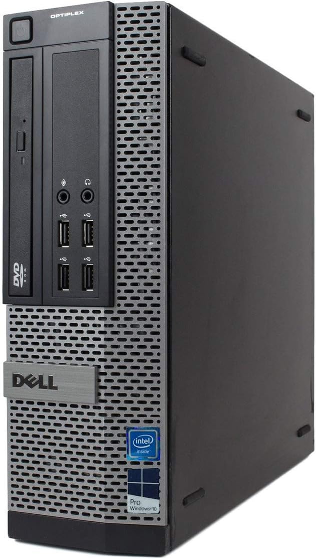 Dell Optiplex 7010 Desktop Computer – Intel Core i7 Up to 3.8GHz Max Turbo Frequency, 16GB DDR3, New 1TB SSD, WiFi, USB 3.0, DVDRW, 2X Display Port, Windows 11 Pro (Renewed)