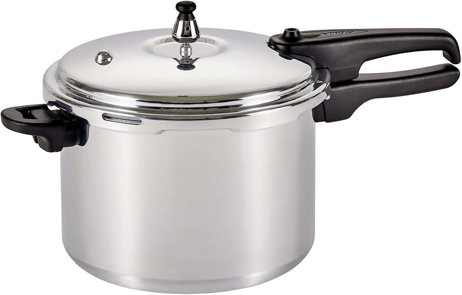 Mirro 92160A Polished Aluminum 10-PSI Pressure Cooker Cookware, 6-Quart, Silver –