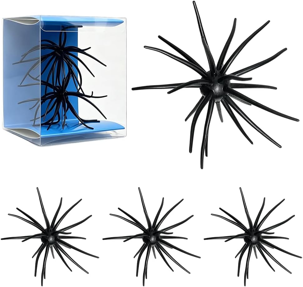 Sea Urchin Soft Bait for Bass Fishing, Floating Swimbait Lures, Realistic Tentacle Action. TPR Tear-Resistant. Floating Design. Star Glitter Flash. Drop Shot/Wacky/Neko rig Ready. Fresh & Saltwater.