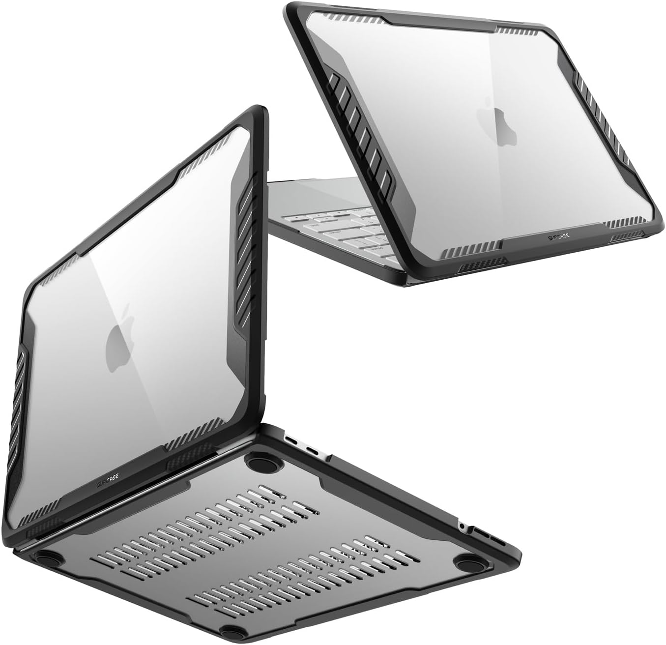 SUPCASE for MacBook Neo Case 13 Inch 2026 (Unicorn Beetle), Model A3404 (A18 Pro Chip) Heavy Duty Rugged Military-Grade Protection Anti-Scratch Hard Shell Protective Cover for MacBook Neo 13″, Black