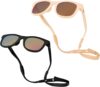 Polarized Baby Sunglasses With Strap – Unbreakable Flexible Infant Sunglasses For Toddlers Newborns 0-24 Months