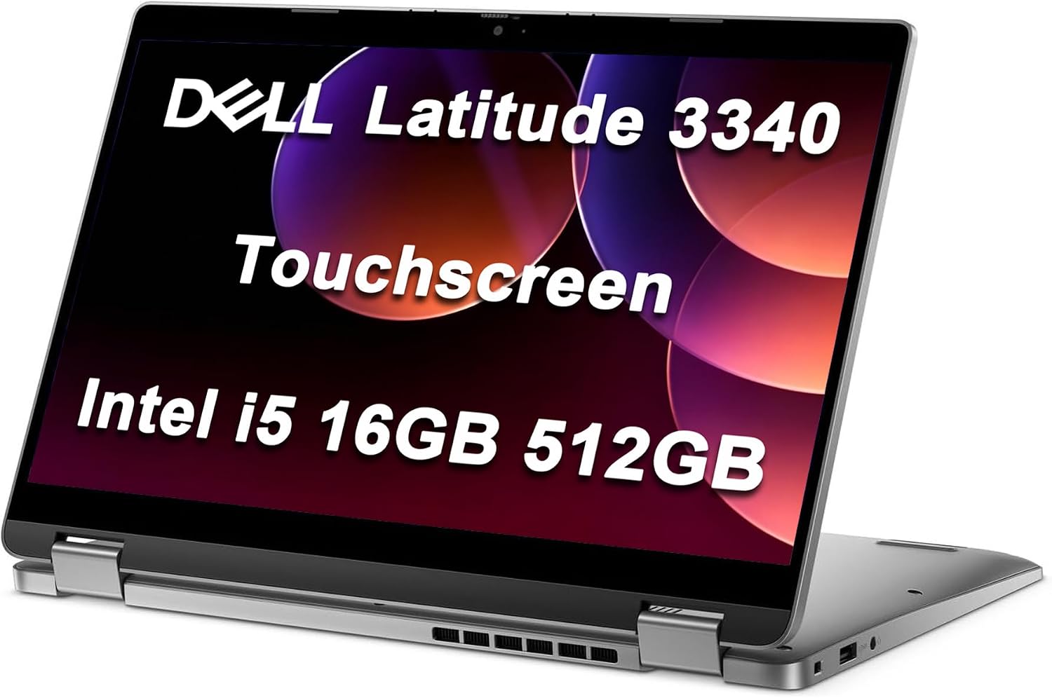 Dell 2-in-1 Business Laptop (13.3″ FHD Touchscreen, Intel Core i5-1335U (> i7-1255U), 16GB DDR5 RAM, 512GB SSD), 1080p IR Webcam, Long Battery Life, Plus Performance Latitude Series, Windows 11 Pro