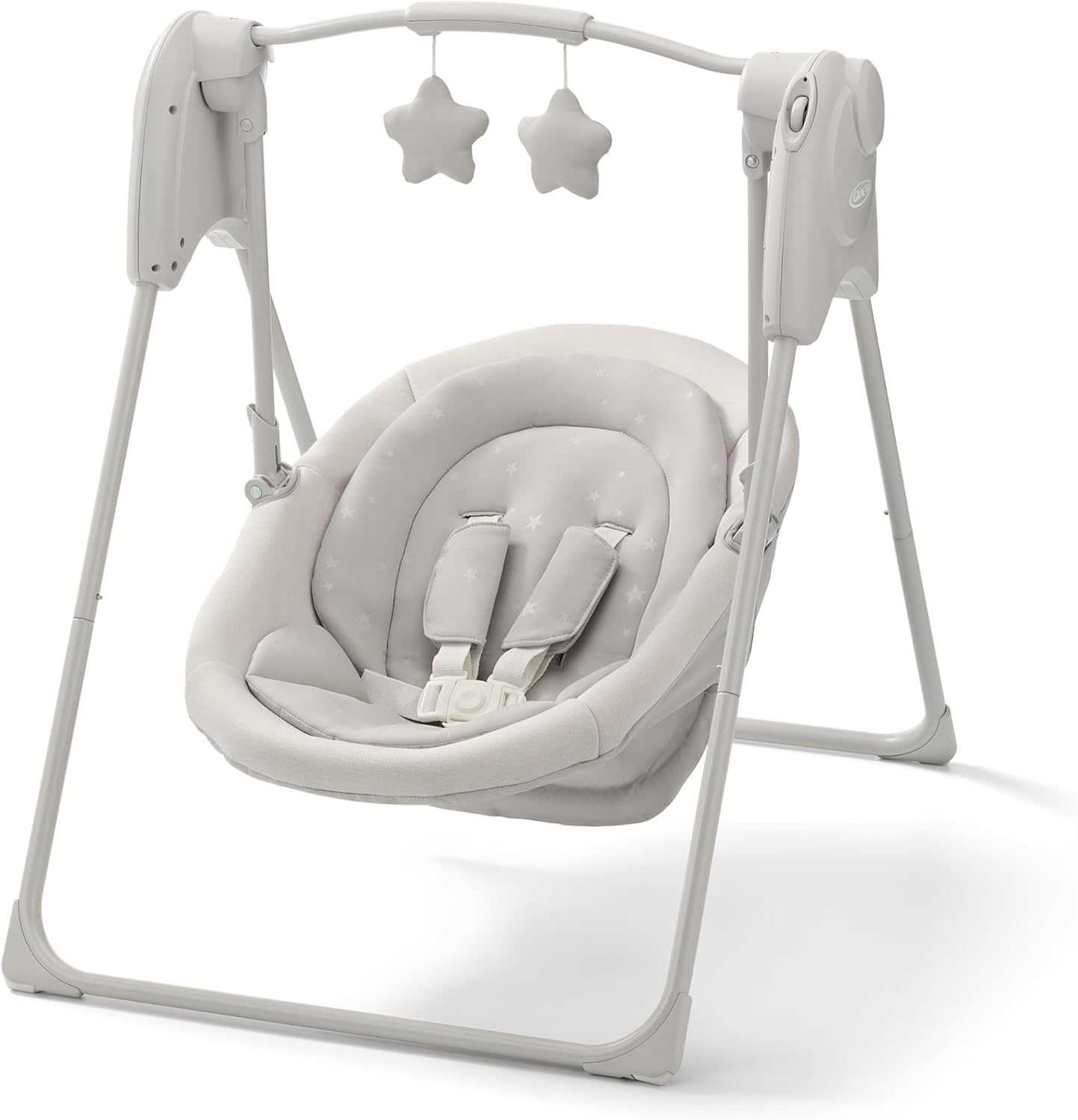 Graco Slim Spaces Compact Baby Swing – Indoor Infant Swing, Baby Registry Must Have, Gifts for New Parents