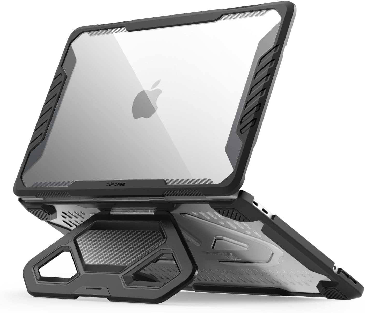SUPCASE for MacBook Neo 13 Inch Case with Stand 2026 (Unicorn Beetle Pro), Model A3404 (A18 Pro Chip) Military-Grade Protection Heavy Duty Hard Shell Protective Cover for MacBook Neo 13″, Black
