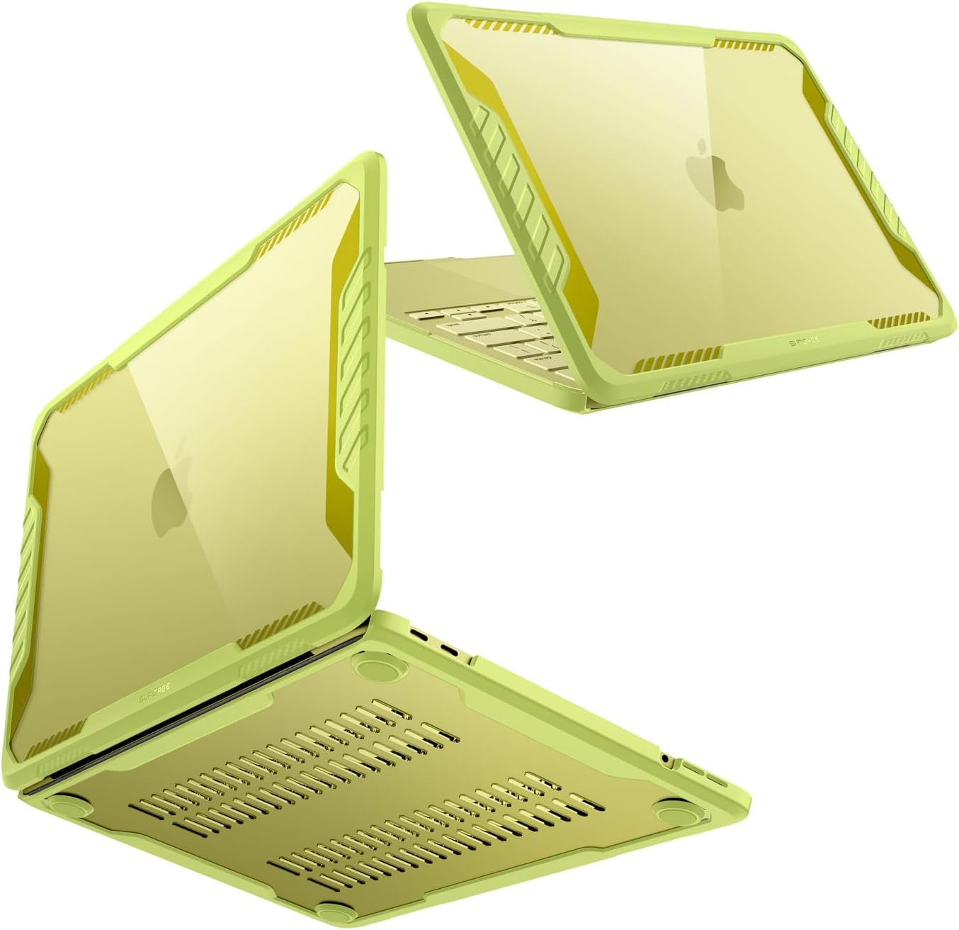 SUPCASE for MacBook Neo Case 13 Inch 2026 (Unicorn Beetle), Model A3404 (A18 Pro Chip) Heavy Duty Rugged Military-Grade Protection Anti-Scratch Hard Shell Protective Cover for MacBook Neo 13″, Citrus