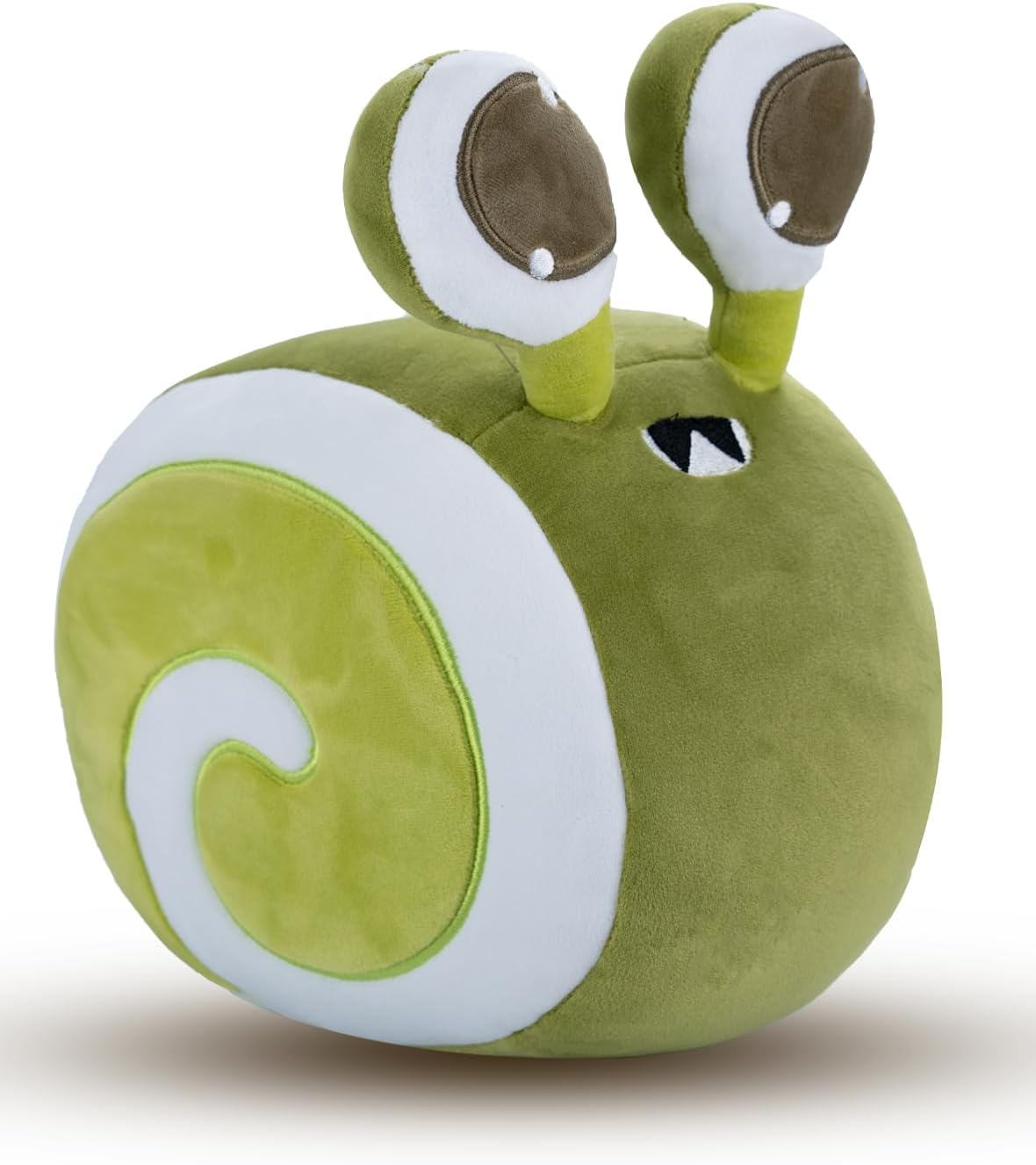 AIXINI 4 Pack Soft Snail Plush Toys Set – Multicolor Cartoon Pillows for Stress Relief, Cute Stuffed Animals for Kids & Adults, Home Decor Gift in Pink, Orange, Green, Yellow (Matcha Green)
