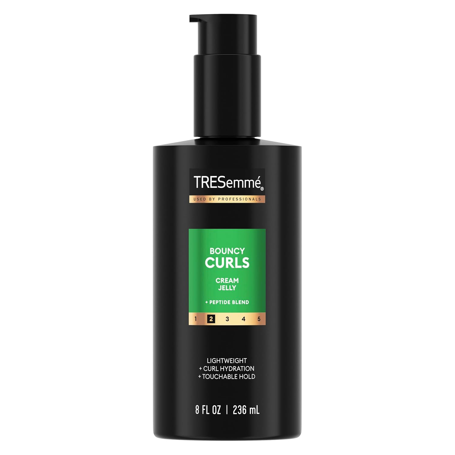 TRESemmé Styling Aid 1 ct Bouncy Curls for Lightweight + Curl Hydration + Touchable Hold, with Peptide Blend, 8 fl oz