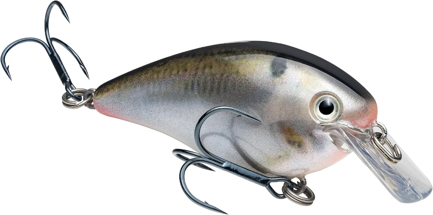 Strike King KVD 1.5 Hard Knock Fishing Lure, 3/8 oz, 3D Lifelike Eyes