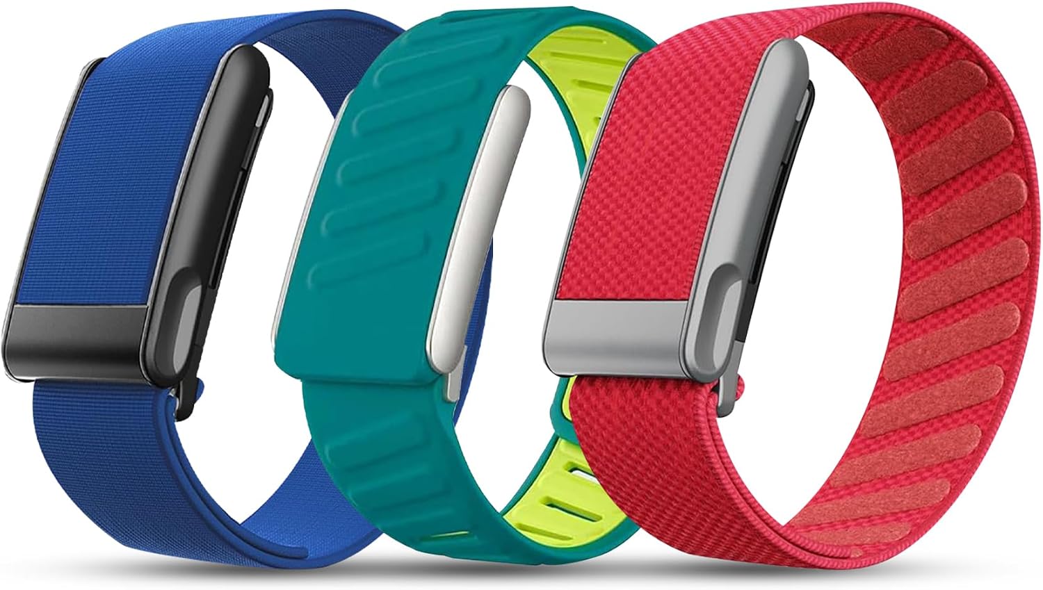 DADO Multi-Pack Wrist Bands Compatible with Whoop 5.0, Peak, One & Life MG – Hydroknit Nylon, Sport Silicone, Premium Nylon – Replacement Straps with Hook, Clasp, Quick Link Slider