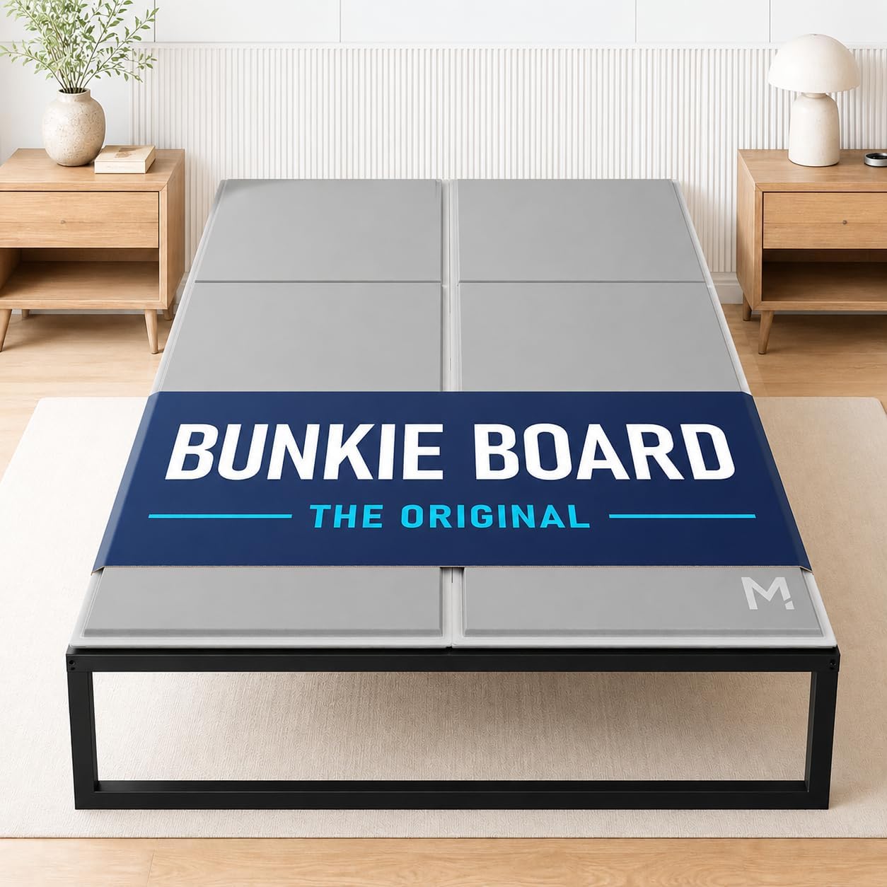 Meliusly Original Bunkie Board Queen Size (60×80) – Non-Slip Breathable Bed Support Board for Slatted Bed Frame, Anti-Sag Under Bed Support, Noise Minimizing Bed Board