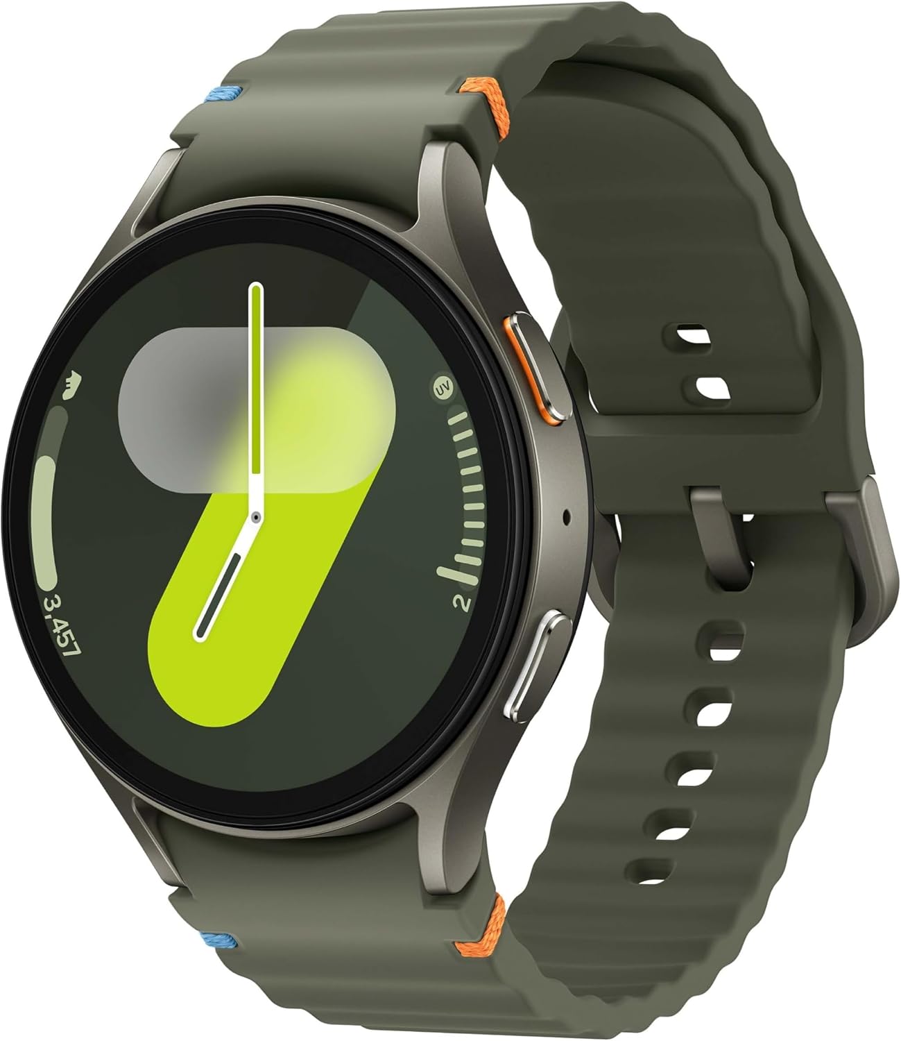 Samsung Galaxy Watch 7 | 44mm | AI Smartwatch w/ 1.5″ AMOLED, Wear OS 5, LTE, Wi-Fi, Bluetooth, Heart Rate, Sleep Apnea & GPS Fitness Tracker | International Model L315 | w/Fast Charger, Intl Green