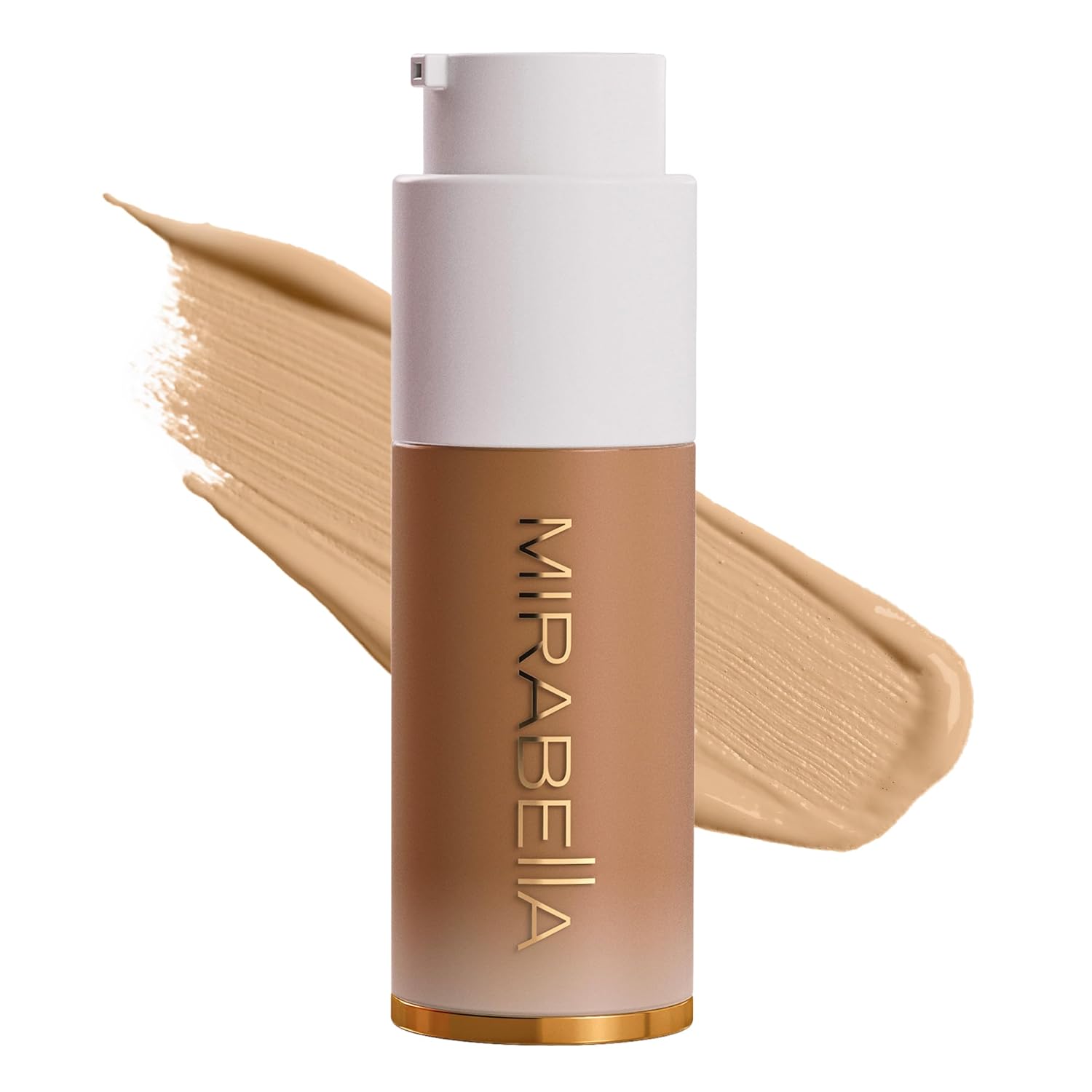 MIRABELLA – Invincible for All HD Liquid Foundation, Moisturizing Face Products for All Skin Types, Full-Coverage Lightweight Foundation Makeup, Moisturizing & Hydrating Beauty Care, Tan T170