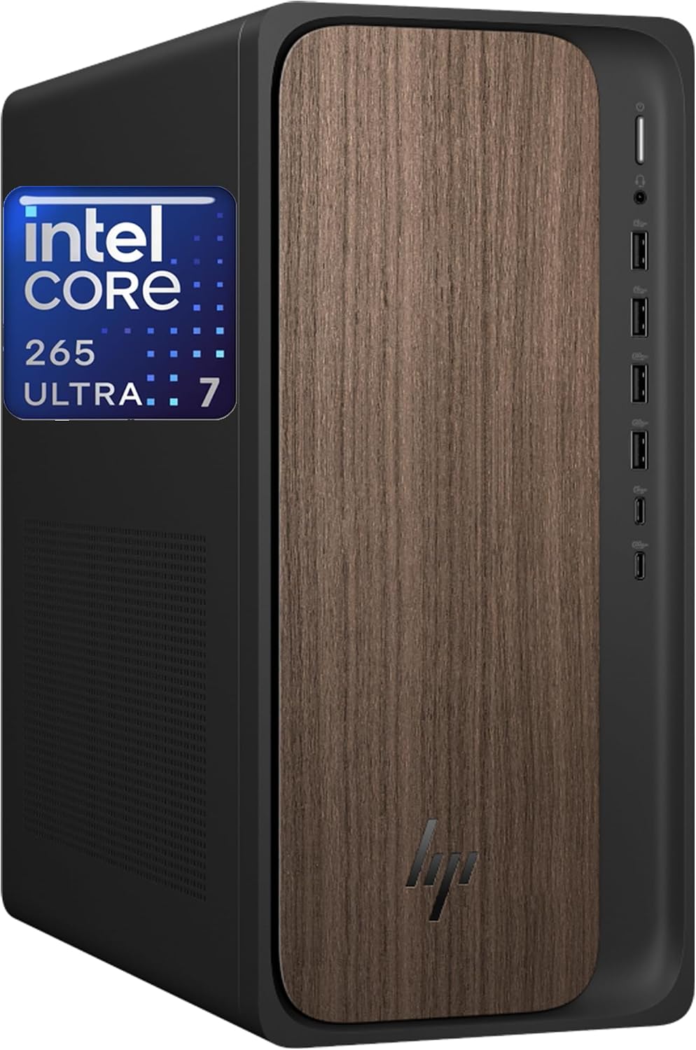 HP 2025 OmniDesk M03 Premium Business Next Gen AI Desktop Computer Intel Core Ultra 7 265(Beats i7-14700), 32GB DDR5 RAM, 1TB HDD + 1TB PCIe, Wi-Fi 6, DP, 2-Monitor Support 4K, HDMI, Windows 11