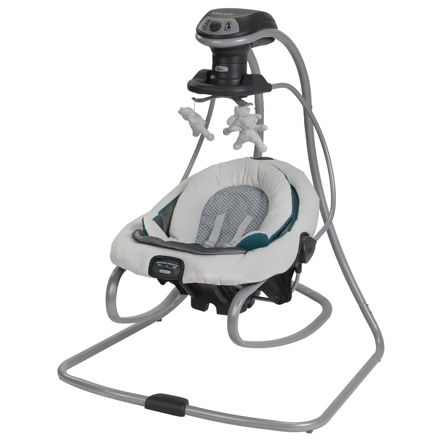 Graco DuetSoothe Swing and Rocker with Removable Swing Seat and 6 Swinging Speeds for Toddler Swing Seat and Swing Chair
