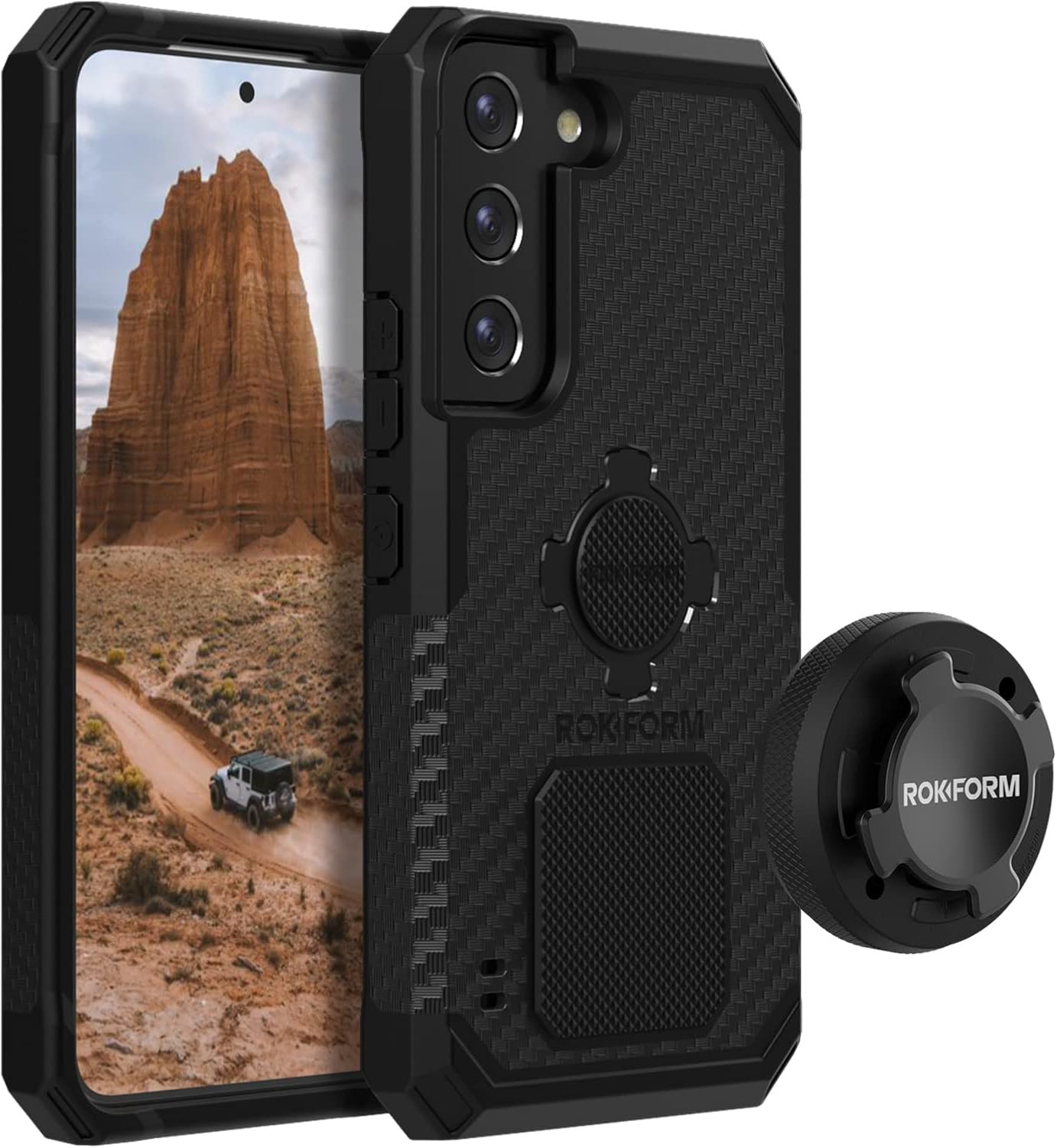 Rokform – Galaxy S22 5G Rugged Case + Aluminum RokLock Phone Mount