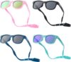 Polarized Baby Sunglasses With Strap – Unbreakable Flexible Infant Sunglasses For Toddlers Newborns 0-24 Months