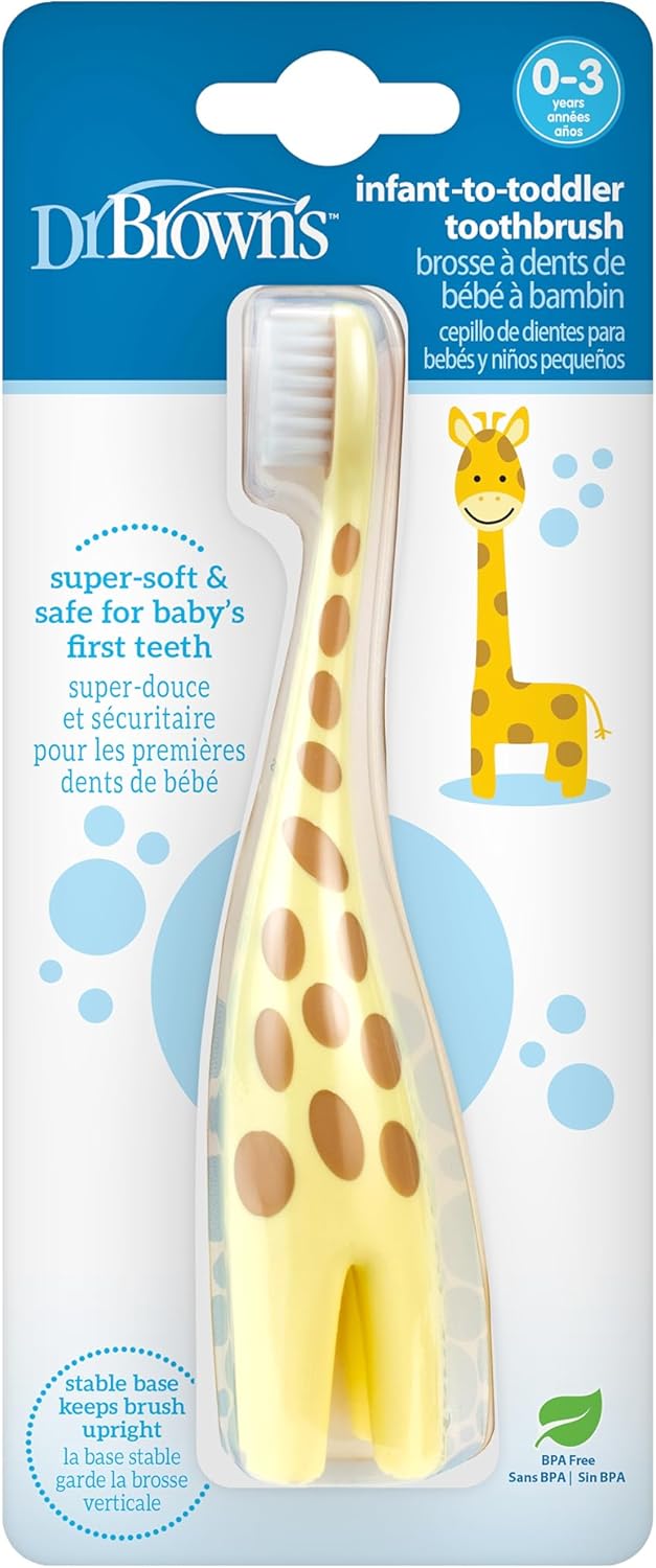Dr. Brown’s Infant-to-Toddler Toothbrush, Giraffe