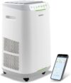 Nuwave Forever Smart Air Purifier for Home, Never Replace Air Filter System | Patented 7-Stage Filtration, Cleans Large Room up to 2,002 Sq Ft, Adjustable Flow Panel, Washable & Reusable Filters